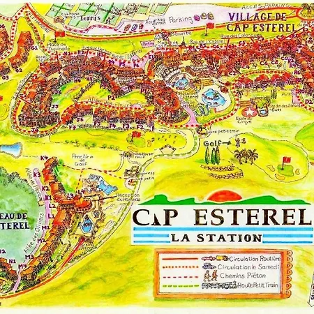 Huuummm C'est La ! Beau T2 Cap Esterel Village Avec Clim ! Διαμέρισμα